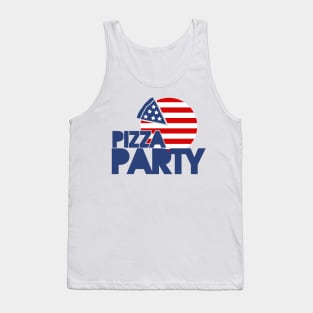 Pizza Political Party Tank Top